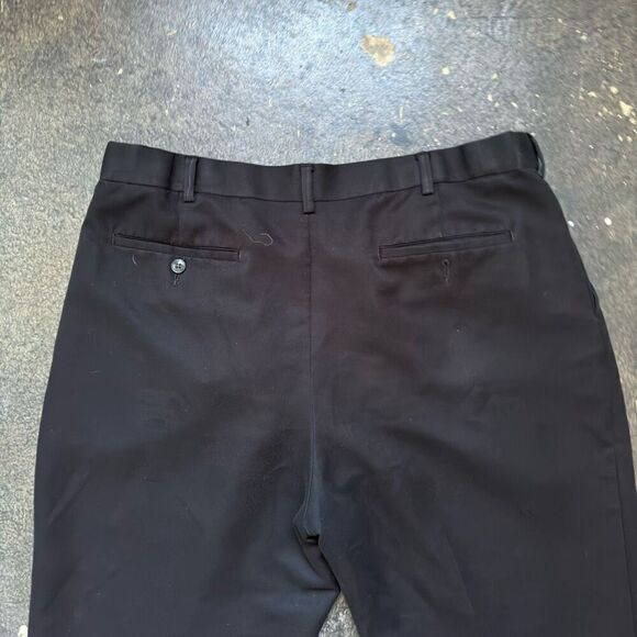 Savane Men’s Pleated Front Pants Size 38x33 100% Polyester Pants Business Casual - Picture 9 of 10